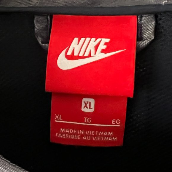 NIKE Womens Two Tone Blue Sports Windrunner Jacket with Hood Size XL - Picture 8 of 12